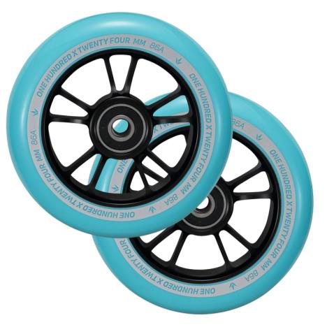 Blunt - 100mm Wheels - Black/Teal £31.90